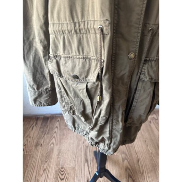 RESERVED Green Coat Parka Size 10 - Picture 4 of 8